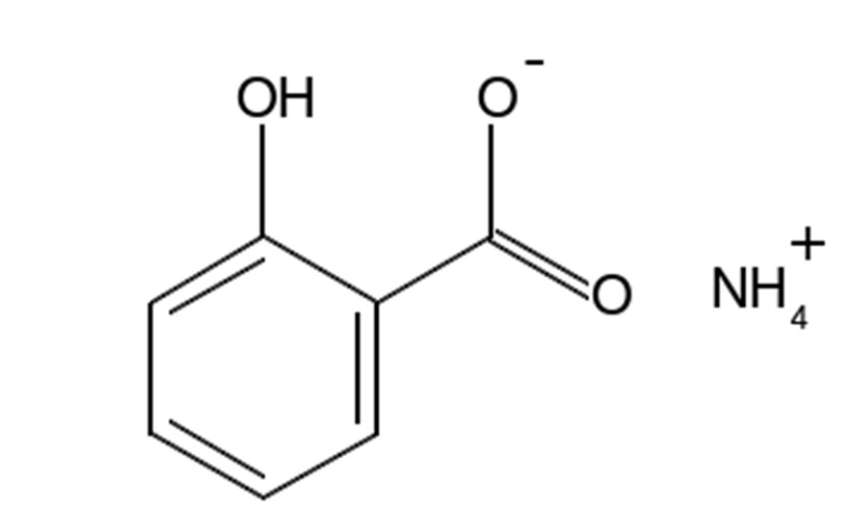 ammonium_salicylate_chemical_structure_CAS_528-94-9